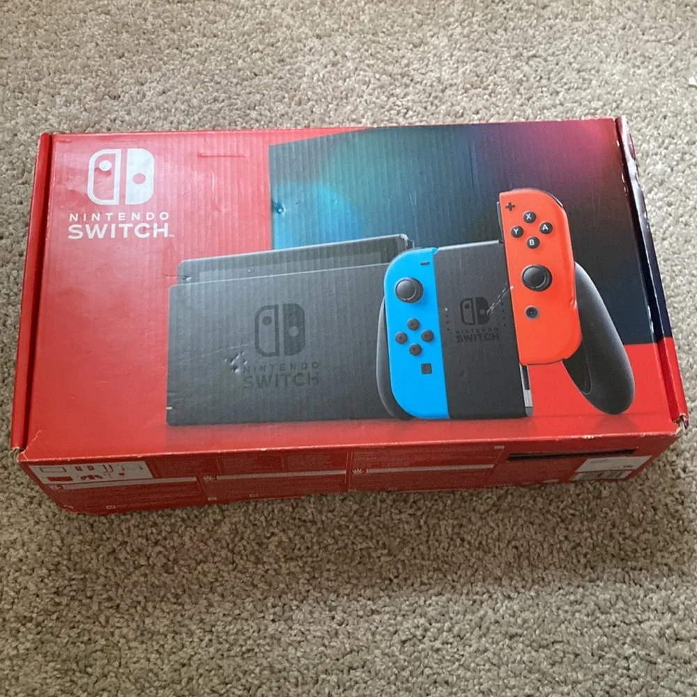 Nintendo Switch perfect condition barley used